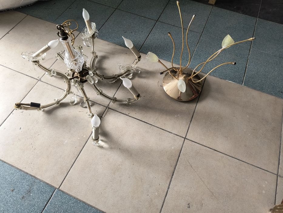 Żyrandol kryształowy