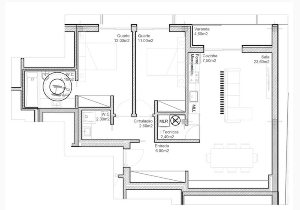 Apartamento Novo T2 - Senhora do Monte