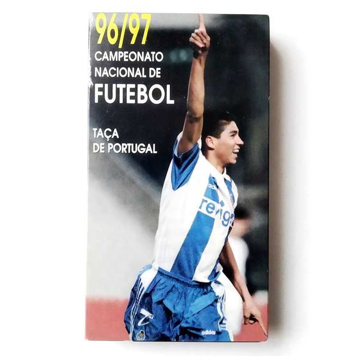 Cassetes VHS do Campeonato Nacional de Futebol 92 a 98