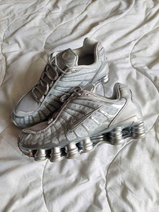 Кросівки Nike Shox TL Silver premium