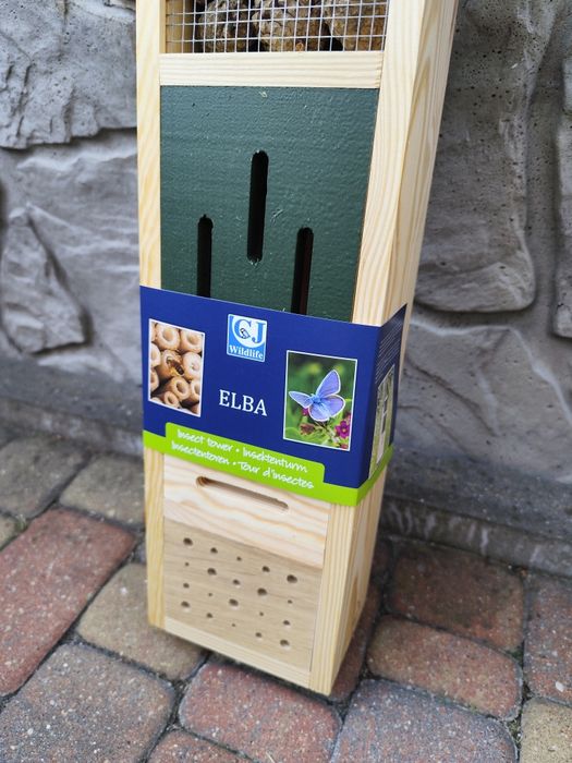 Piękny domek dla owadów Elba 65 cm wysokości