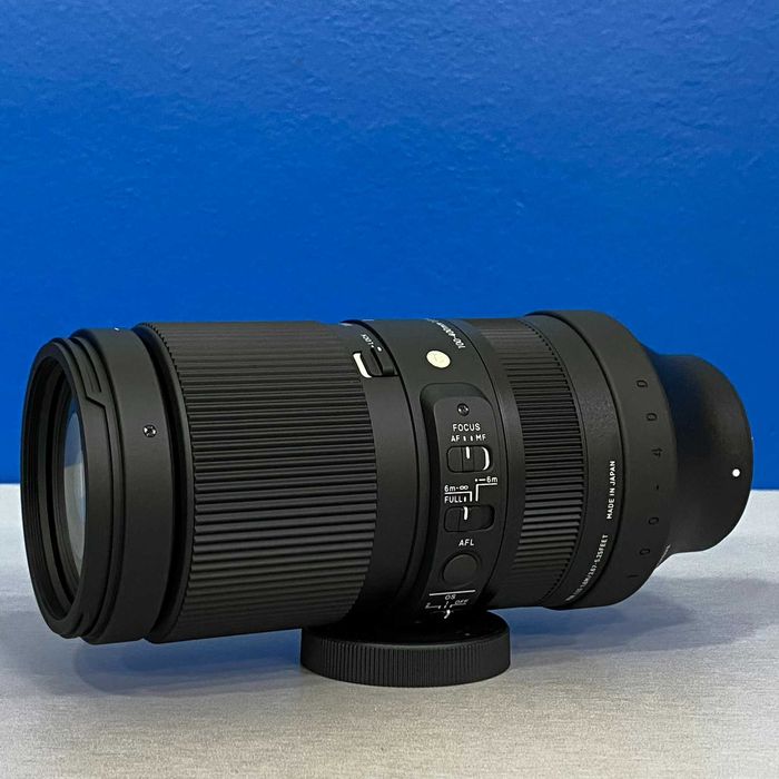 Sigma 100-400mm f/5-6.3 DG DN OS (Sony FE) - NOVA - 5 ANOS DE GARANTIA