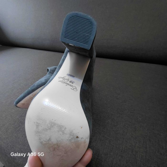 Туфли замшеві 39