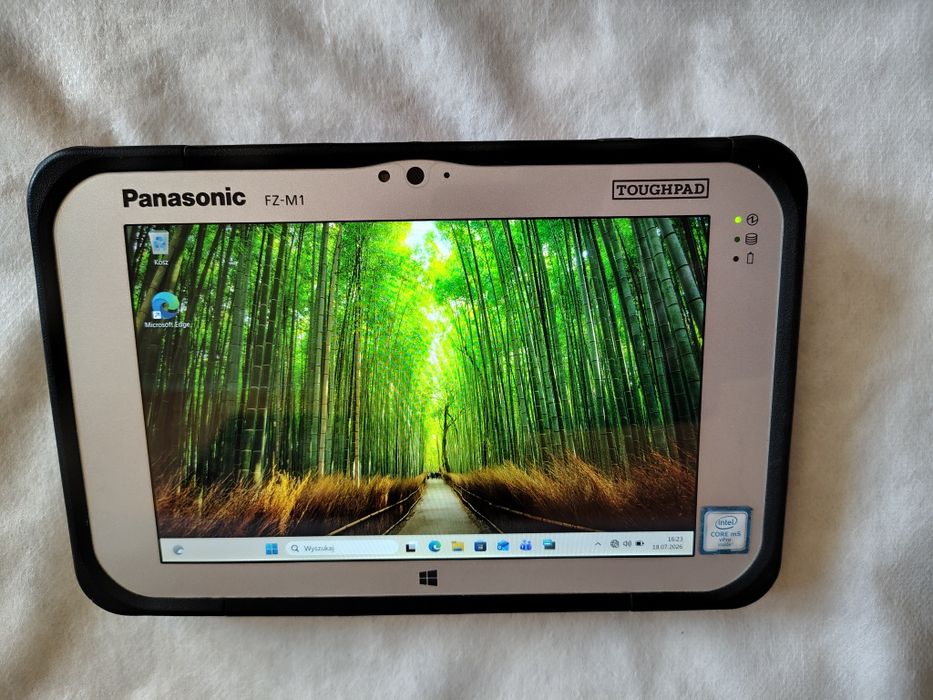 OKAZJA NOWY PANASONIC FZM1 WIN 11 i5 7gen  4GB 128GB  WiFi BT IDEAŁ  0 godzin pracy na płycie głównej