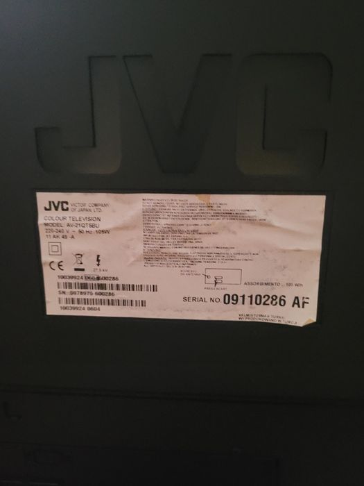 Vendo  TV , marca  JVC, ...como NOVA.64750890776450122