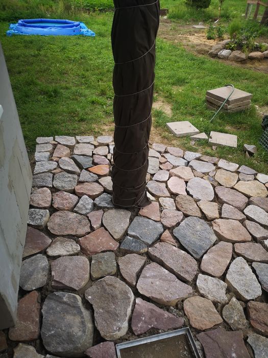 Kamień łupany elewacja, podjazd,dostępny" od ręki "