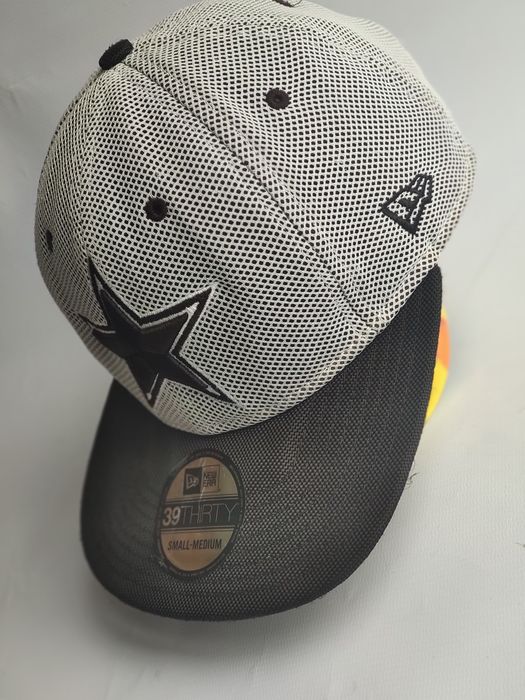 Chapéu Boné Cap New Era 9FIFTY Nylon Mesh DALLAS COWBOYS Black/White S