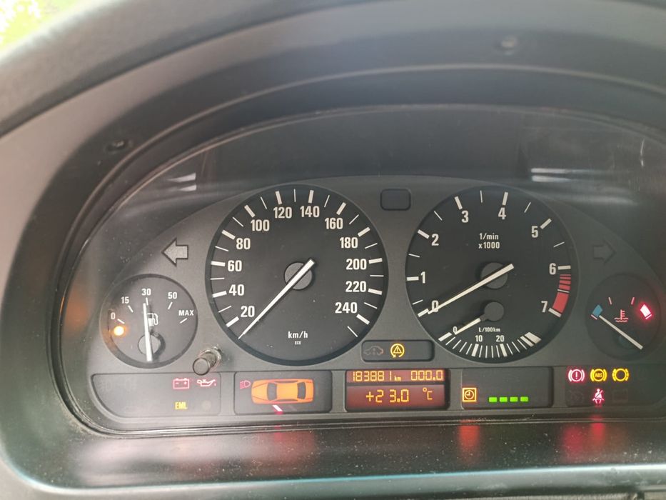 Bmw e39 uszkodzona
