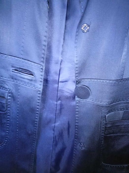 Płaszcz trencz damskie cienki S