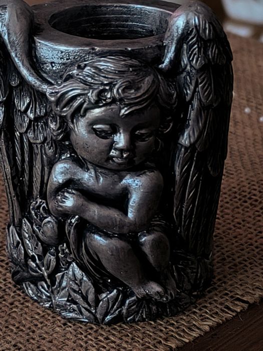 Świecznik tealight aniołek