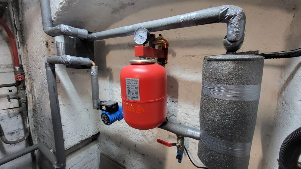 Sprzedam instalację grzewczą