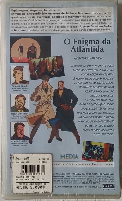 Banda Desenhada Vhs Ainda plastificada