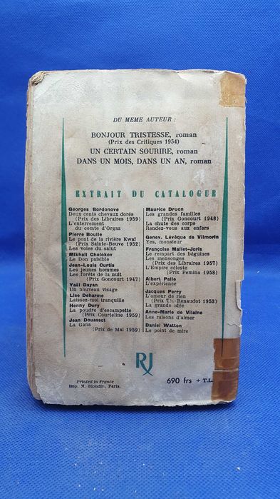 Livro - REF PAR1 - Françoise Sagan - Aimez Vous Brahms