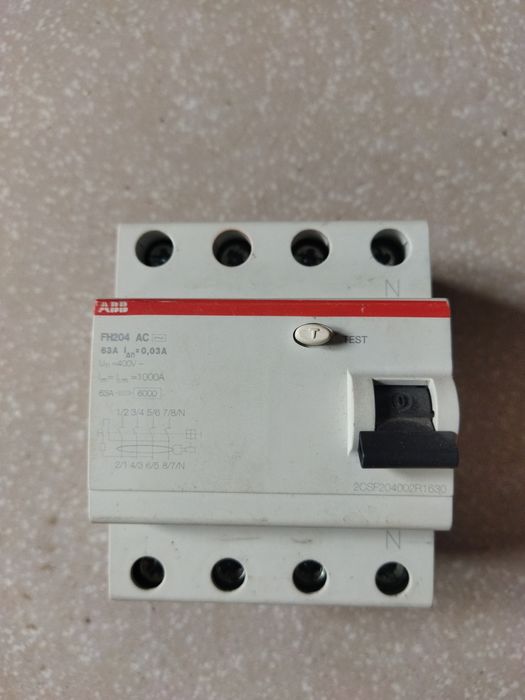 Узо АВВ  63А 380V