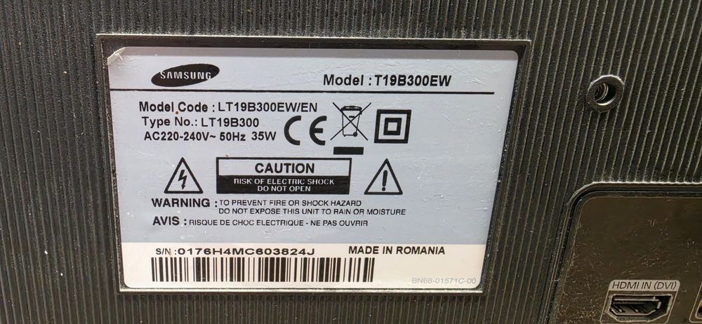 Telewizor Led Samsung 19 cali USB HDMI