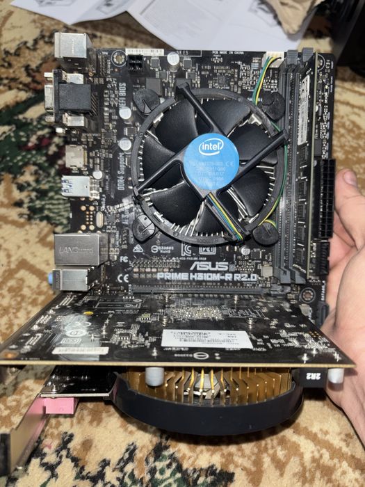 Комплект пк з відеокартою та 8 озу