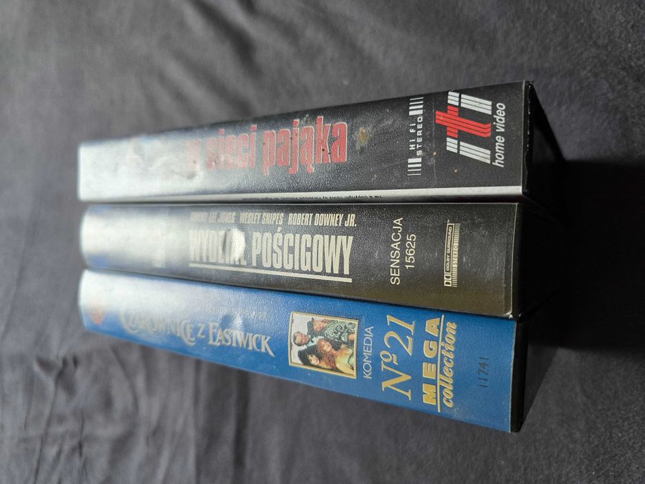 Kasety VHS dla pana Grzegorza Sz.