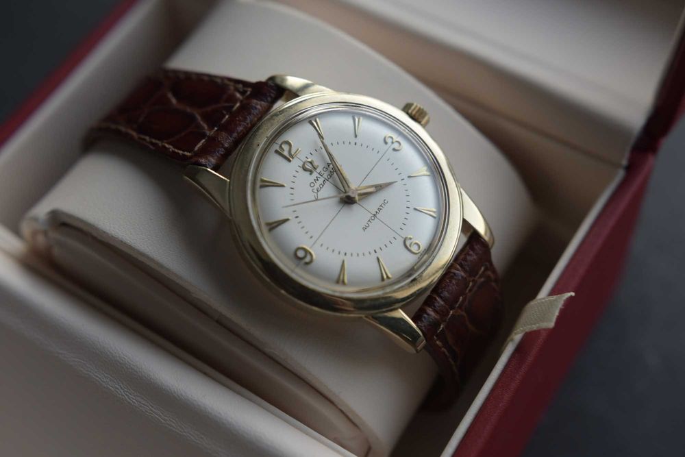Omega seamaster automatyczny 14k złoto