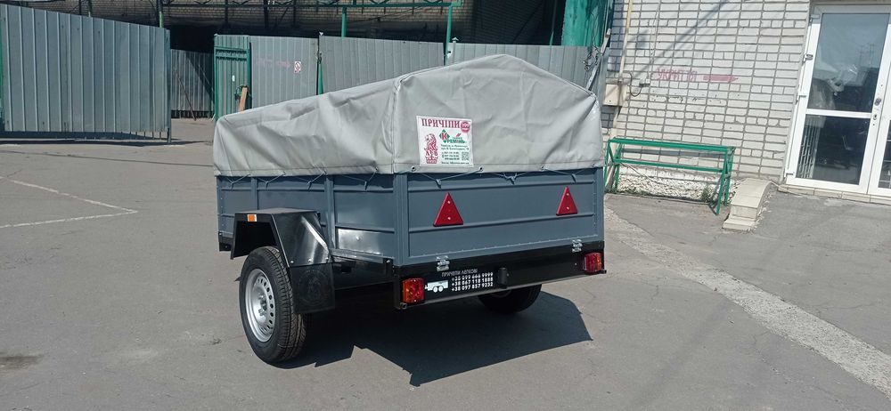 Прицеп одноосный от производителя,2000х1300,новый,документы.