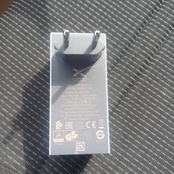 Kabel+zasilacz Starlink