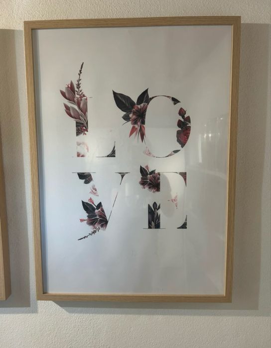 Poster Decenio 50 x 70 com moldura Ikea