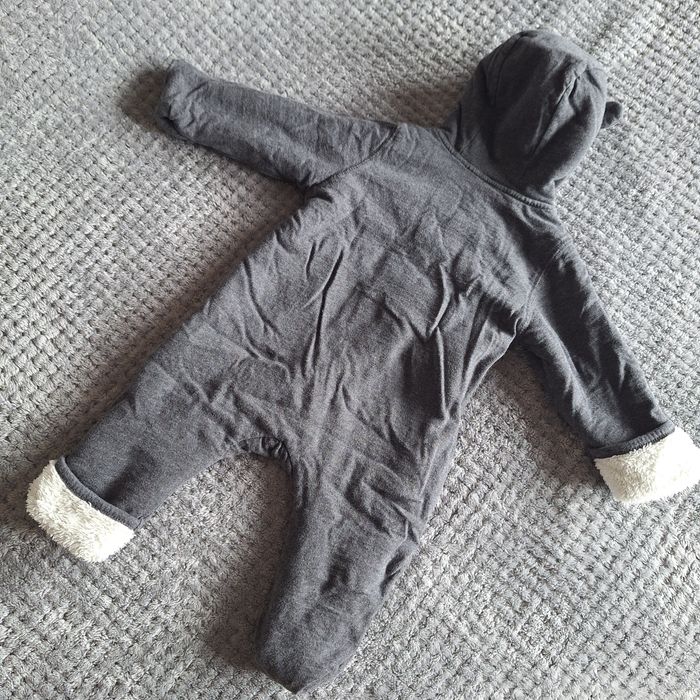 Kombinezon hm h&m 68 szary jesień wiosna