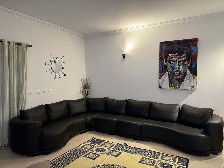 Sofá de Cabedal Modular