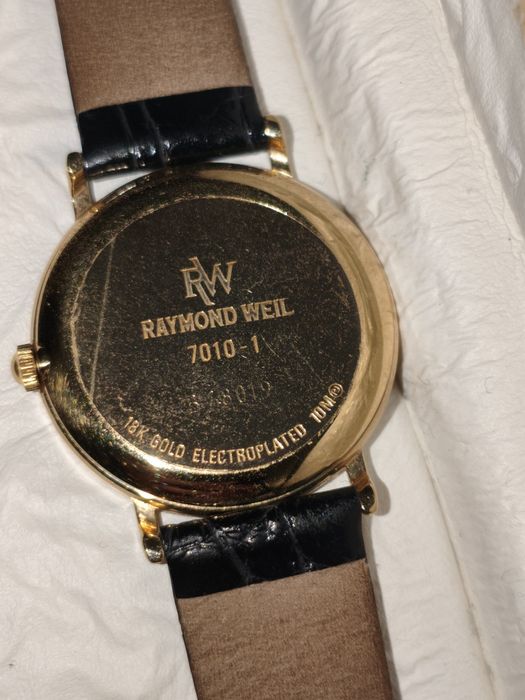 Relógio de corda Raymond Weil 18k gold Electroplated