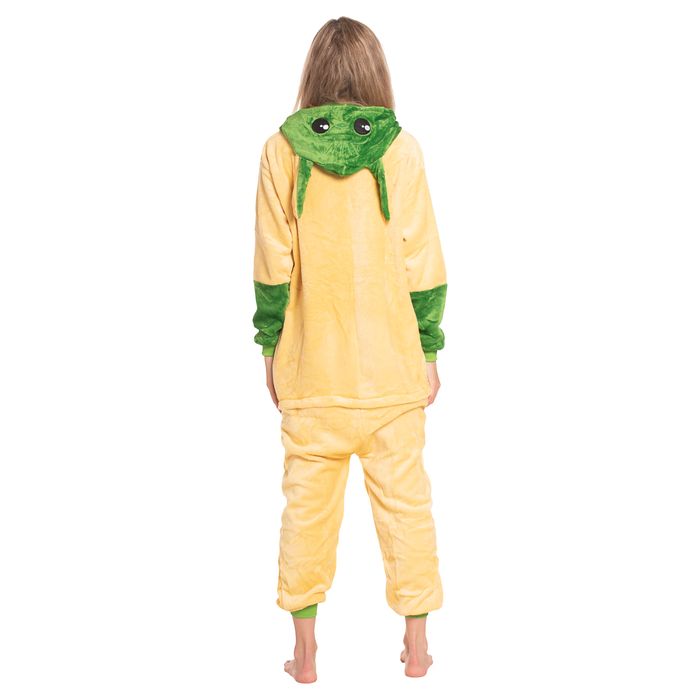 Piżama Damska Kigurumi Onesie Star Wars Yoda Żółty 155-165 cm M