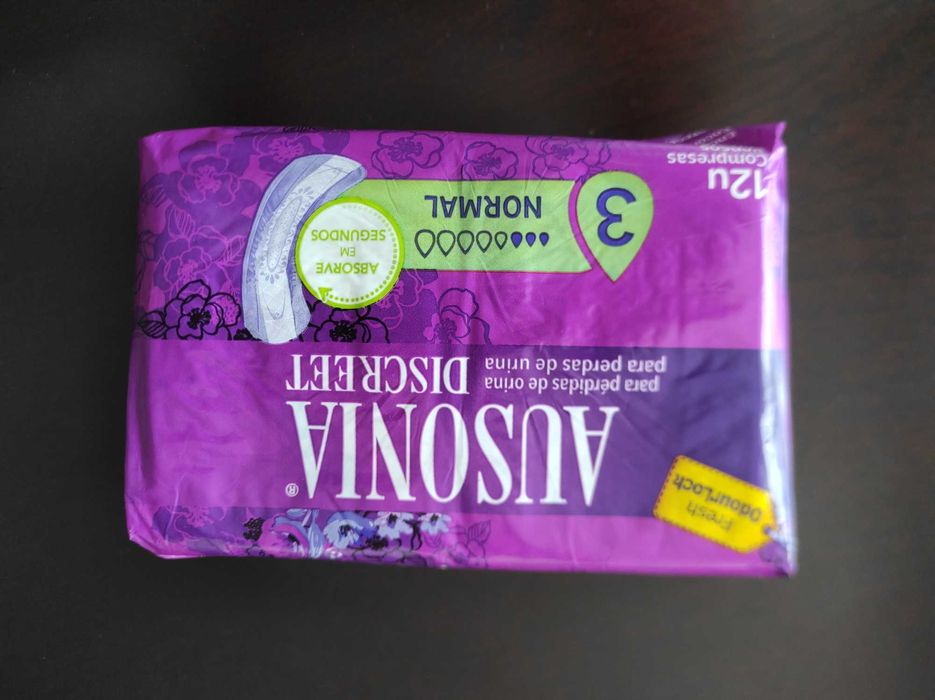 Ausonia - Pensos Incontinência Discreet Normal, 408 pensos