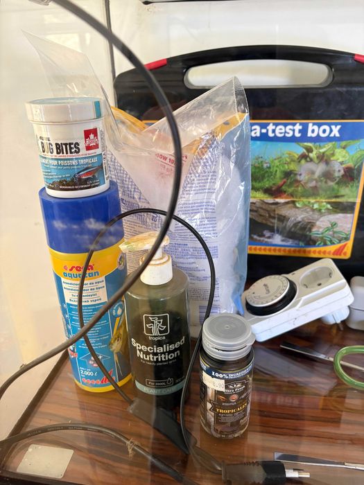 Aquário 120L Completo c/ Filtro Fluval, Luz + Móvel e Extras