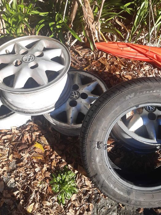 4 JANTES 13 5.5 VW Polo + PNEU