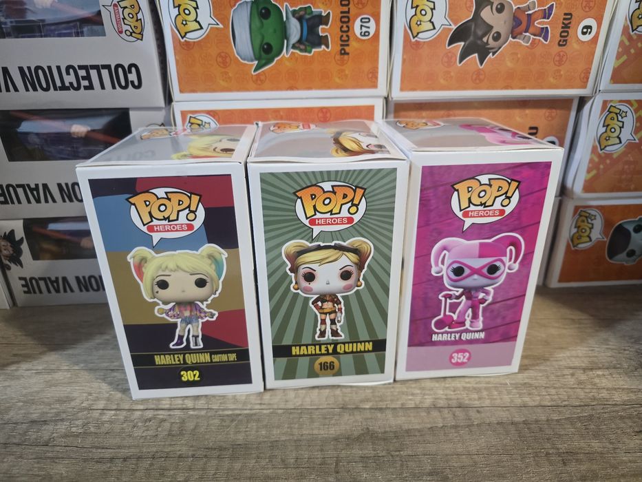 Harley quinn figuras novas em caixa