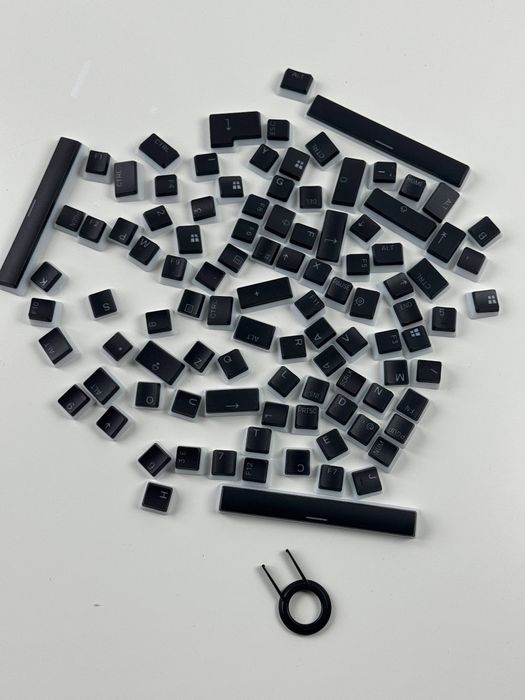 Zestaw keycapów SteelSeries PrismCaps Black UK (60218)