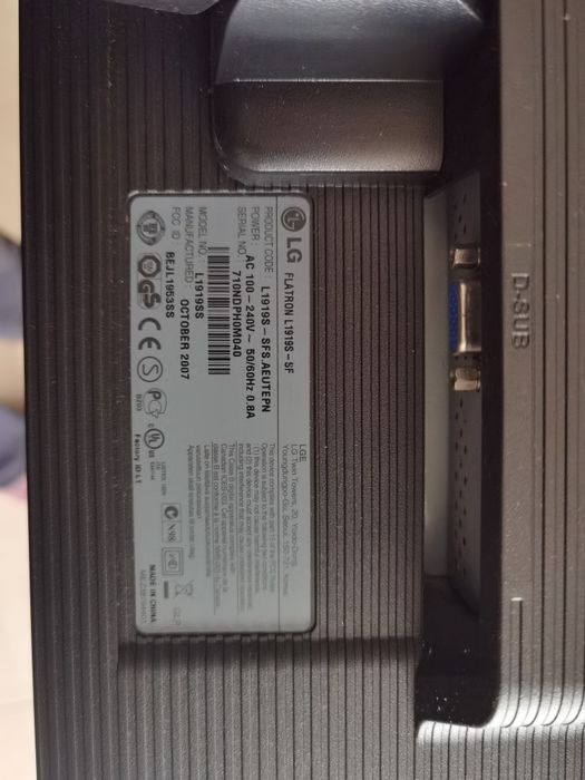 Monitor LG 19 polegadas