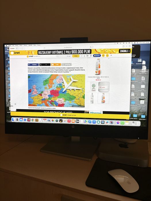 Monitor HP MP27 cali