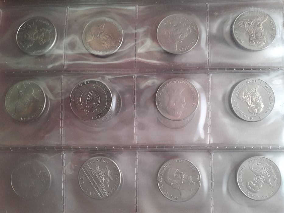 Zestaw monet 50 zł komplet 11 szt. Mennicze  PRL