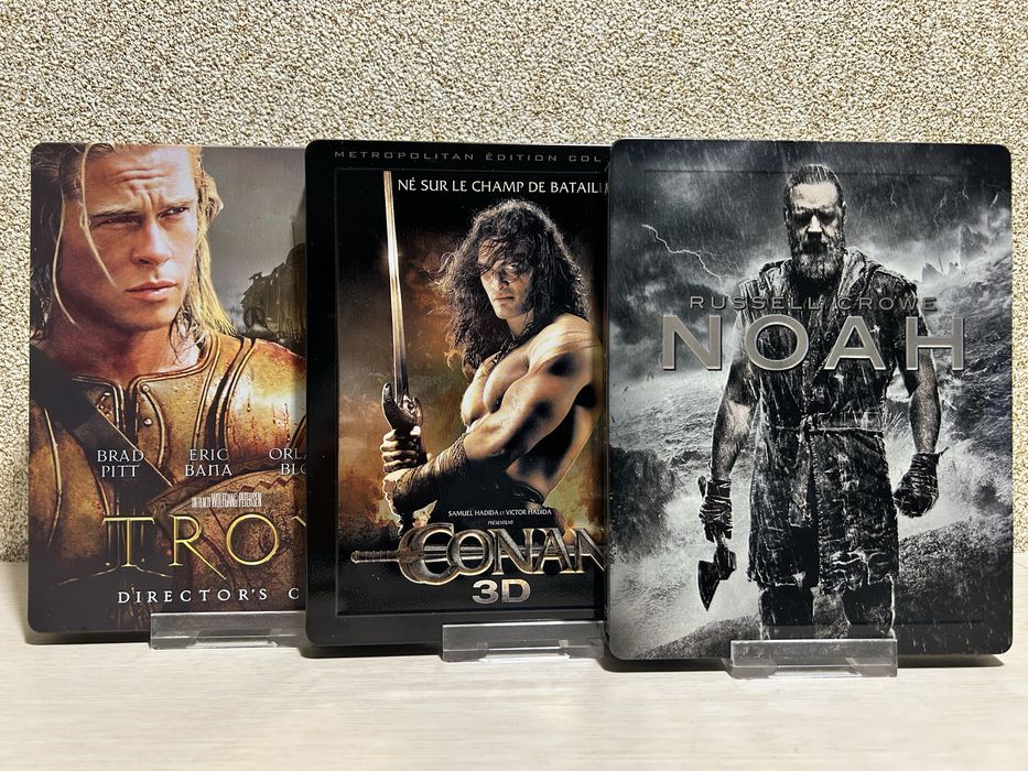 Steelbook Blu-ray Последний самурай /Троя/Великая стена/Гладиатор 1-2/Ной