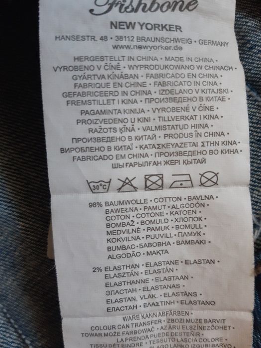 Kurtka jeansowa Fishbone