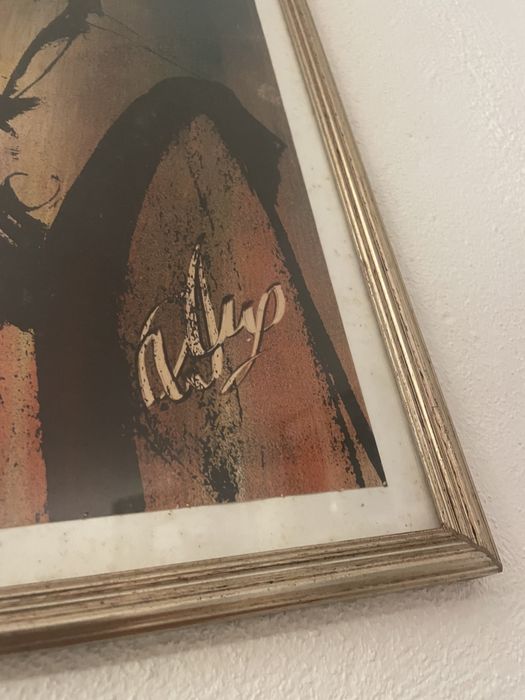 Quadro 37x51 — proveniente da italia com 30 anos