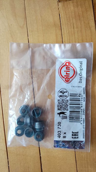 Сальники клапанів маслознімний, впуск/випуск 403730 Elring