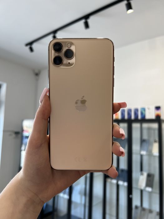 Telefon iPhone 11 PRO MAX 64GB Złoty Apple Gwarancja iTrade