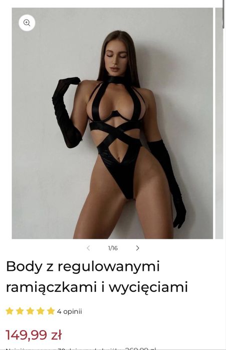 Piekne sexowwne body paski