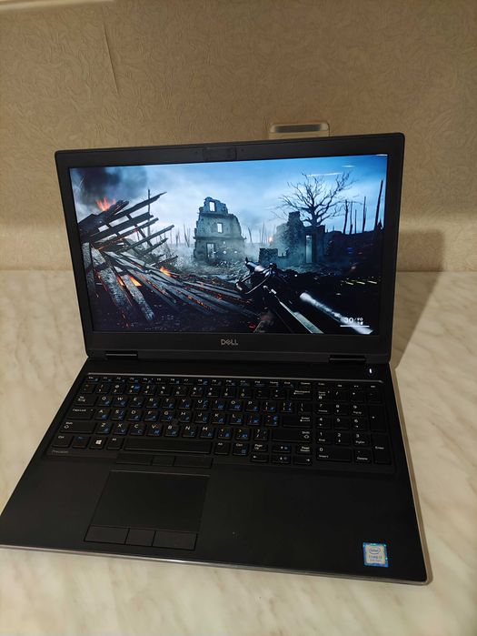 Ігровий прфесійний  ноутбук Dell Precision 7530 4K/i7-8850H/nVidia P3200 6/512/16G