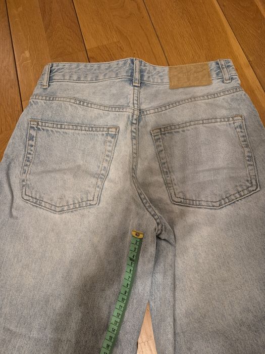 Spodnie jasny jeans wide leg pull&bear  152 lub 32 idealne dla dziewcz