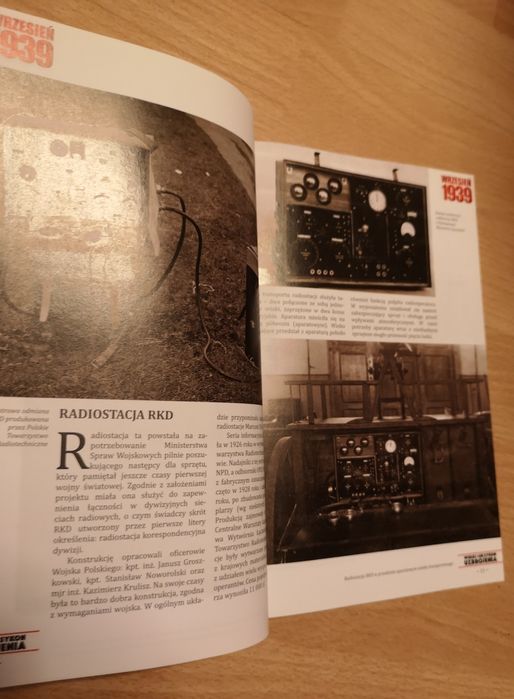Wielki Leksykon Uzbrojenia Wrzesień 1939 tom 40 radiostacje polowe