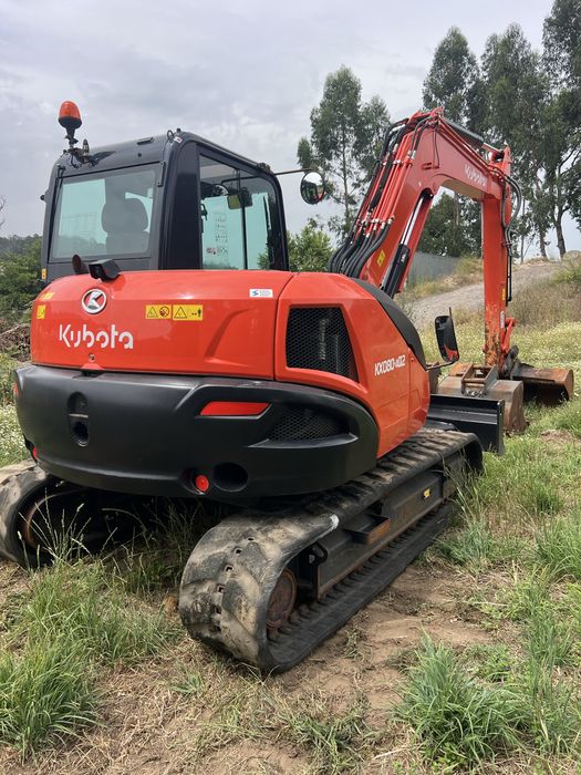 Kubota kx080.  1160horas 3 baldes