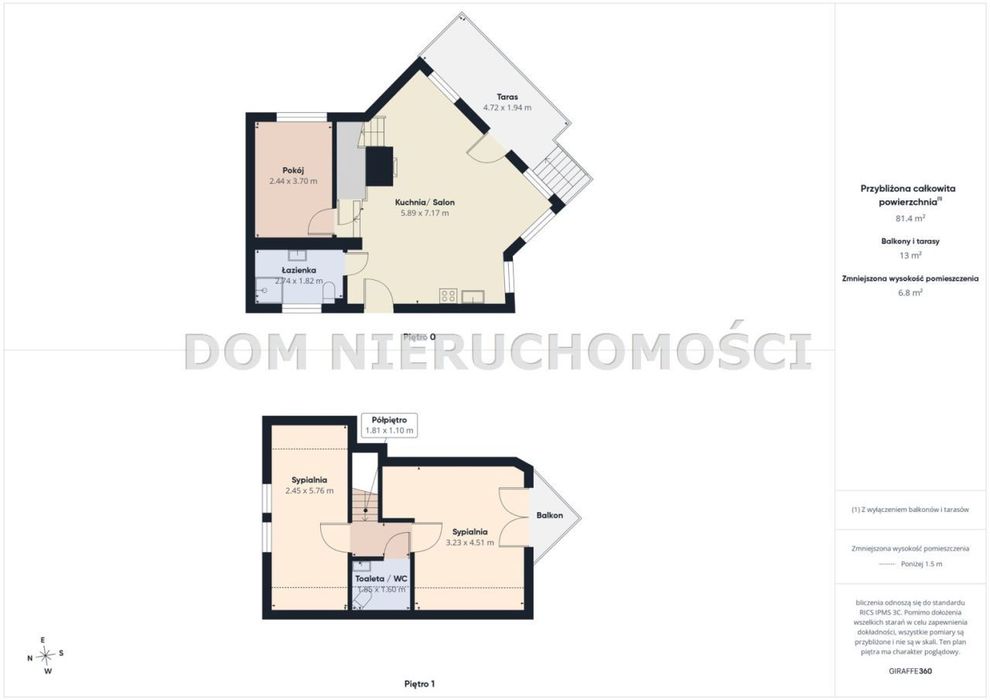 Domek letniskowy nad jeziorem, pod Olsztynem!
