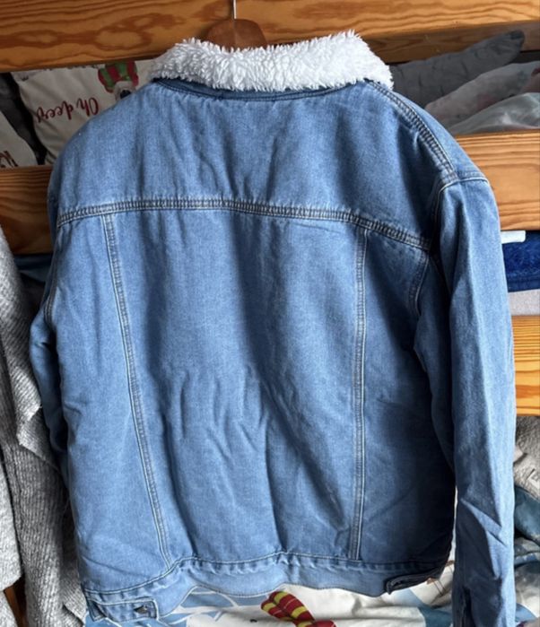 Kórtka  dżinsowa ogrzewana męska