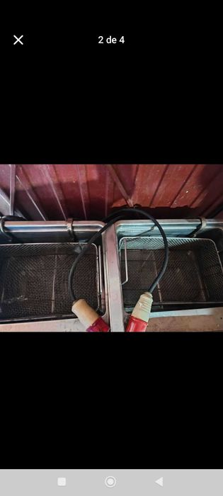 Fritadeira industrial trifásica